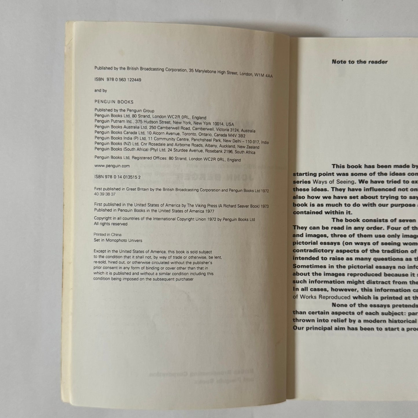 John Berger - Ways of Seeing