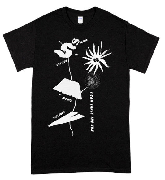 STATION MODEL VIOLENCE - STATION TO STATION MODEL VIOLENCE SHIRT (BLACK)
