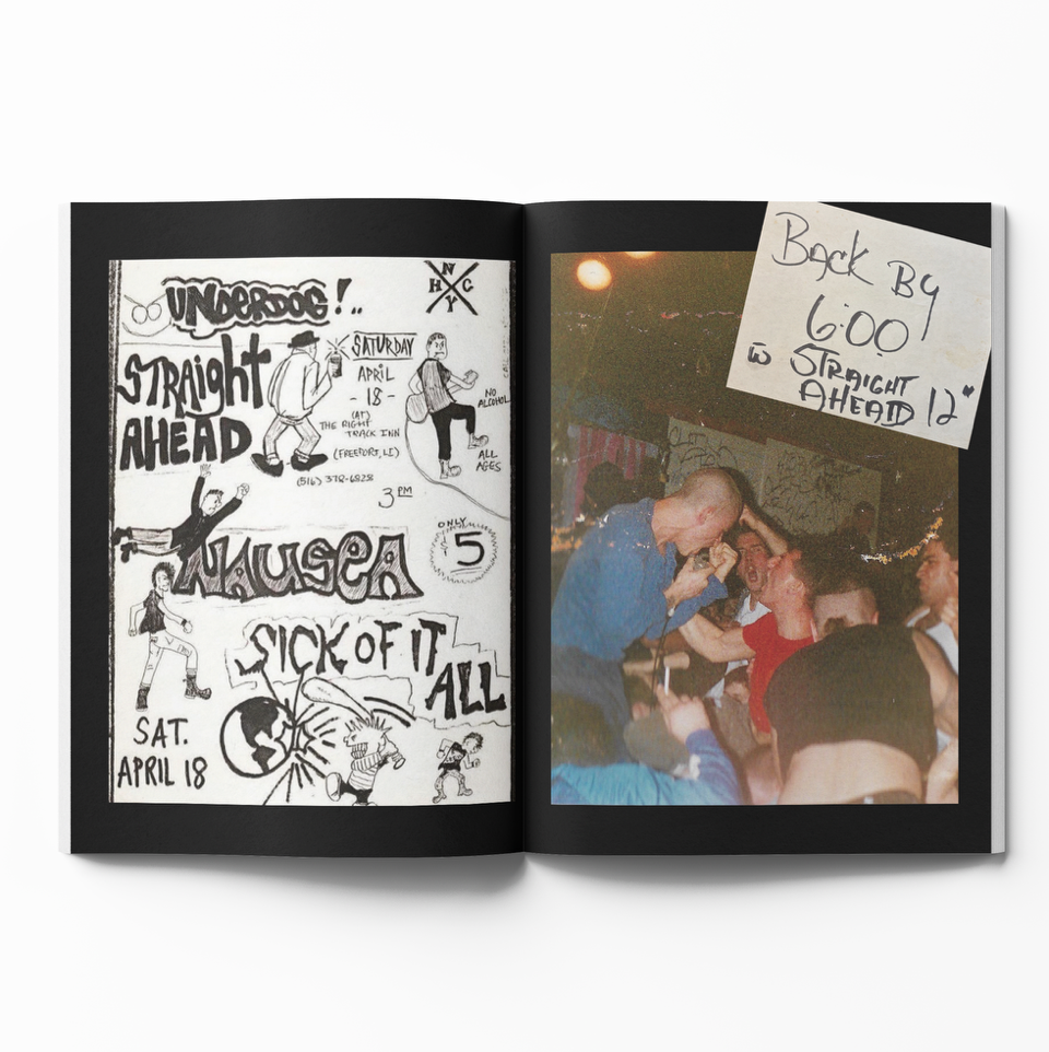 STRAIGHT AHEAD FANZINE/BOOK