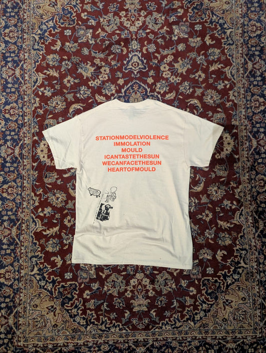 STATION MODEL VIOLENCE - STATION TO STATION MODEL VIOLENCE SHIRT (NATURAL)
