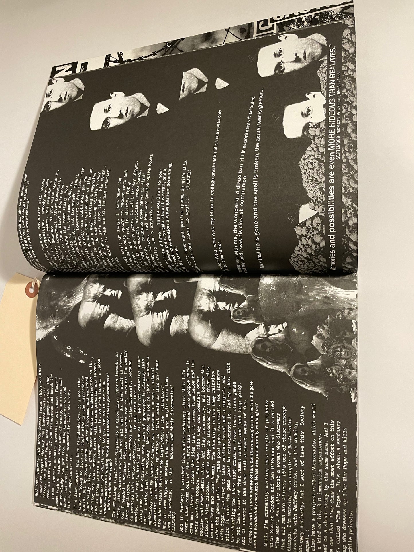 Death Wound Horror Zine Vol. 1