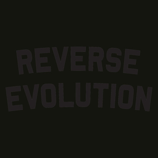 Distort - Reverse Evolution Shirt (Black on Black)
