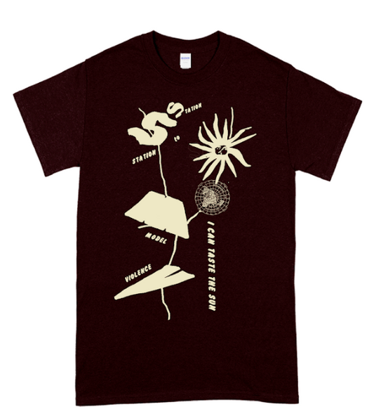 STATION MODEL VIOLENCE - STATION TO STATION MODEL VIOLENCE SHIRT (BROWN)