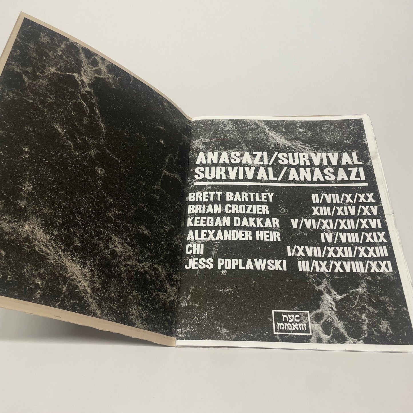 ANASAZI / SURVIVAL 2008