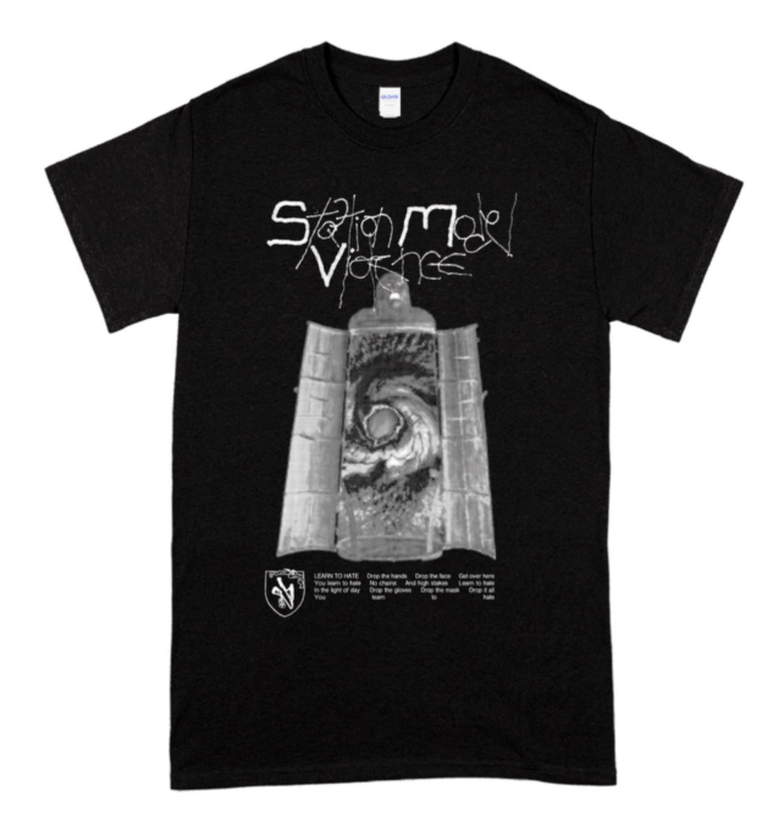 Station Model Violence - Learn2Hate Shirt (Black)