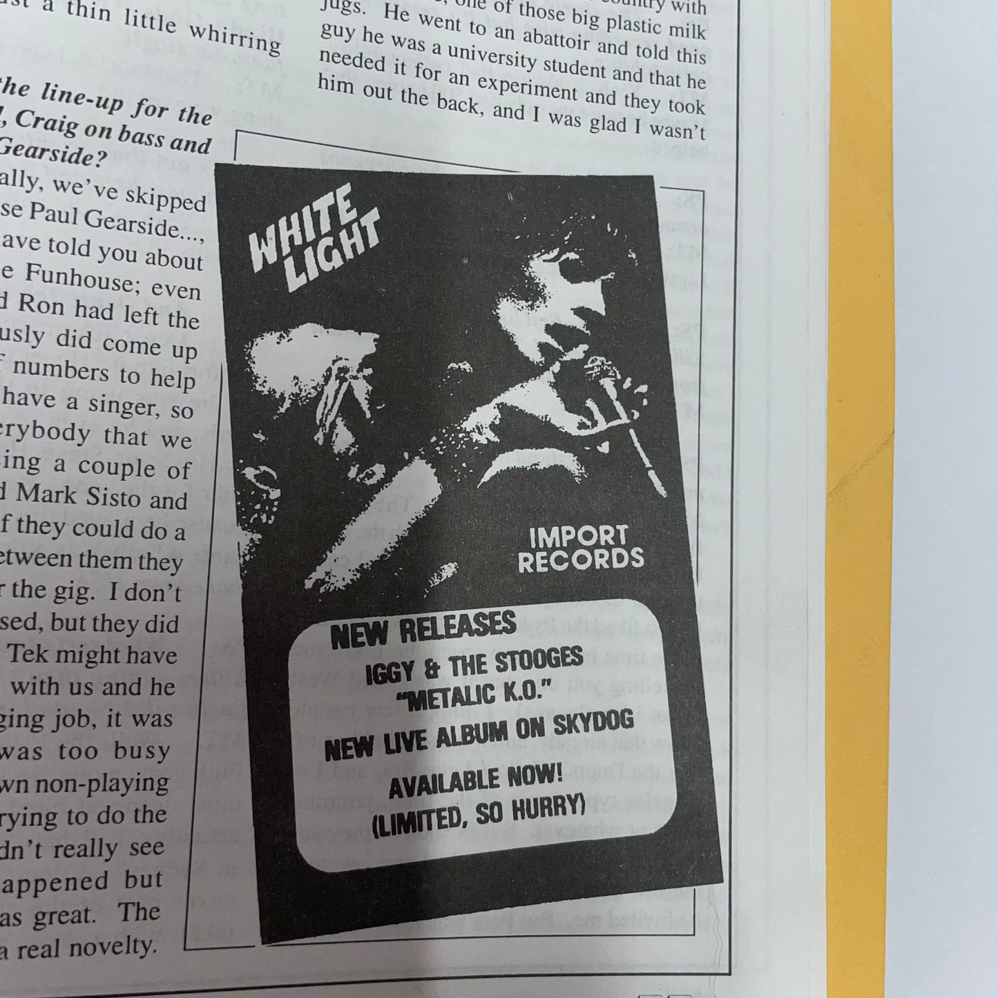 PREHISTORIC SOUNDS - VOL. 1 ISSUE. 1