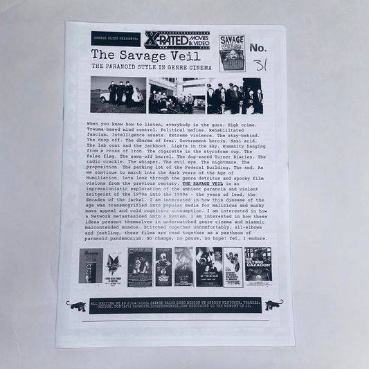 SAVAGE BLISS PRESENTS: THE SAVAGE VEIL MAG