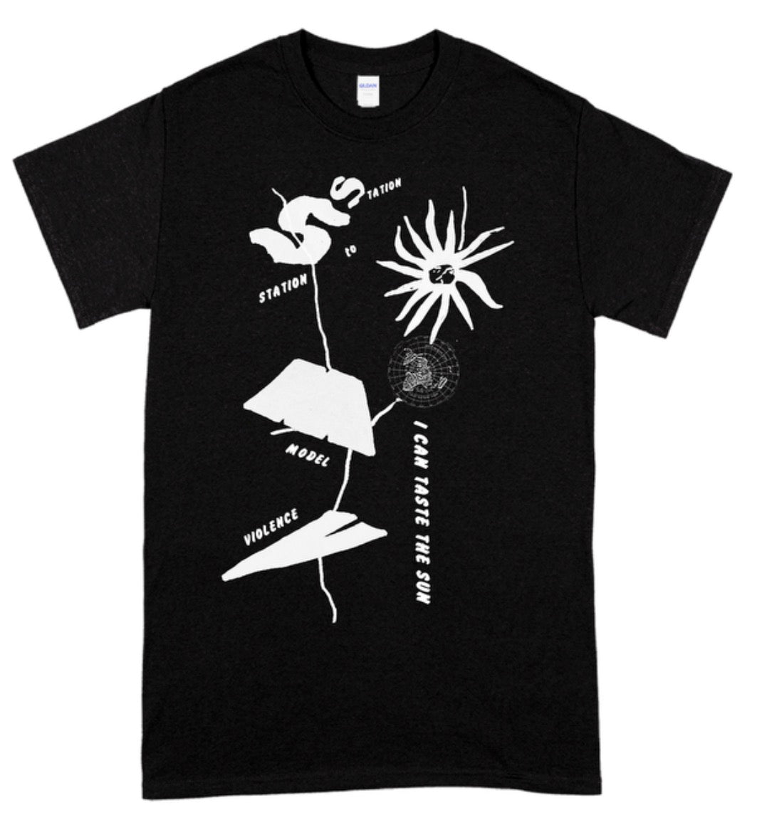 STATION MODEL VIOLENCE - STATION TO STATION MODEL VIOLENCE SHIRT (BLACK)