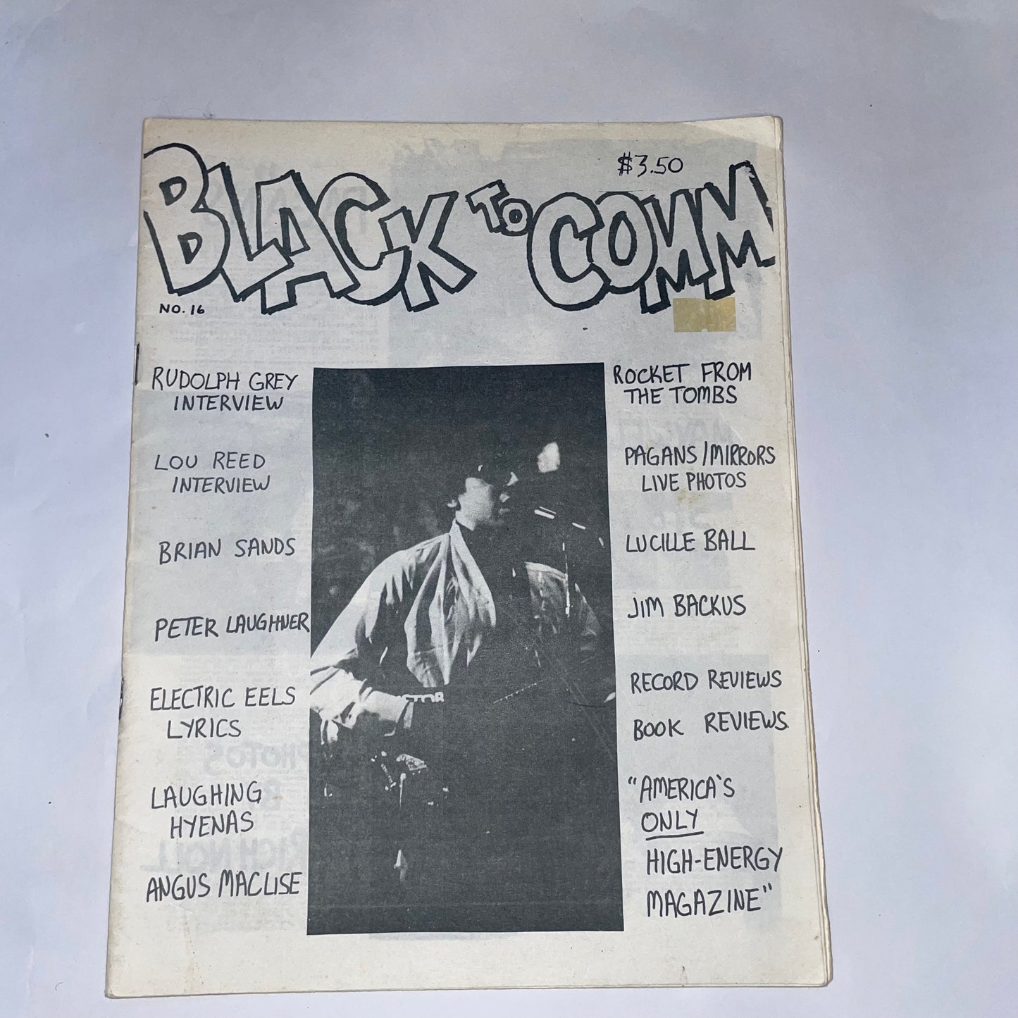 BLACK TO COMM #16