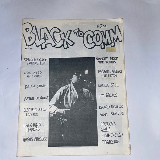 BLACK TO COMM #16