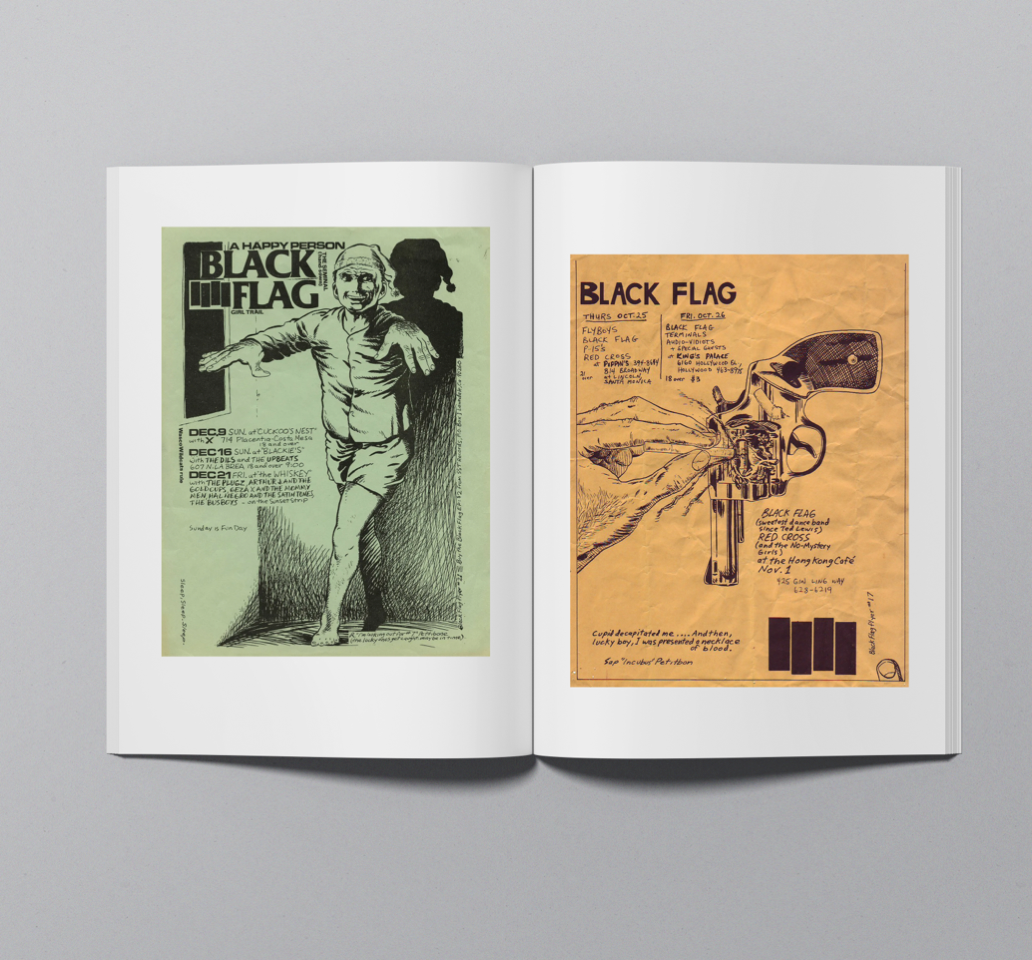 BLACK FLAG Pettibon Flyer Book