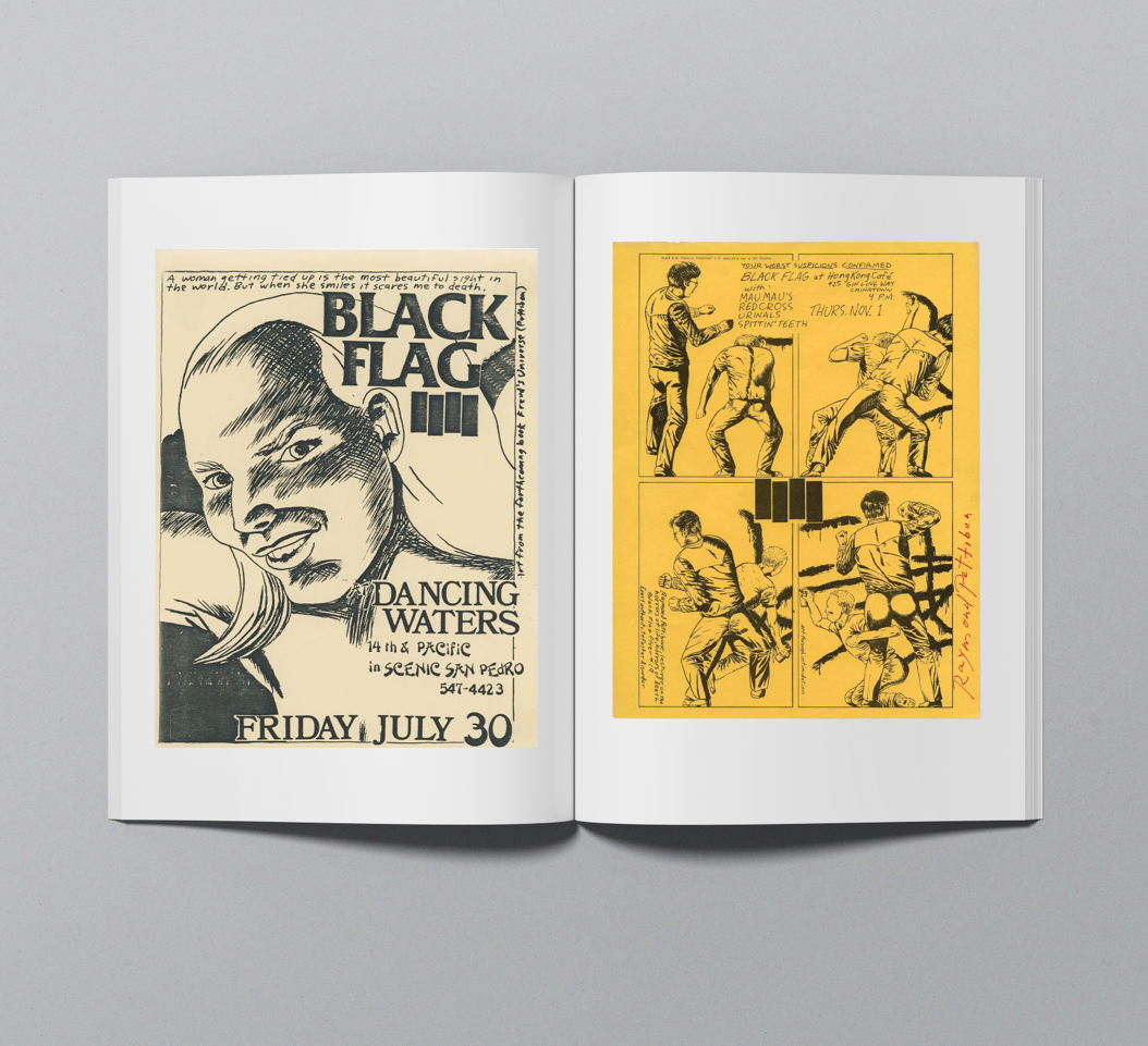 BLACK FLAG Pettibon Flyer Book