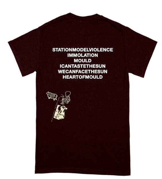 STATION MODEL VIOLENCE - STATION TO STATION MODEL VIOLENCE SHIRT (BROWN)