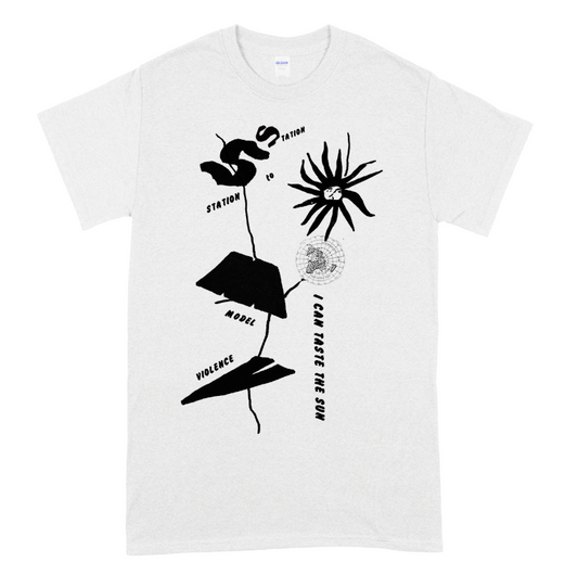 STATION MODEL VIOLENCE - STATION TO STATION MODEL VIOLENCE SHIRT (WHITE)